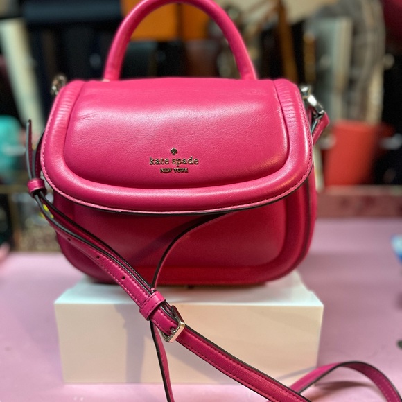 Kate Spade Pink Leather puffy Crossbody Bag - Picture 3 of 15